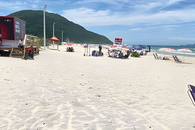 Espaço de lazer, Piscina/praia e academia