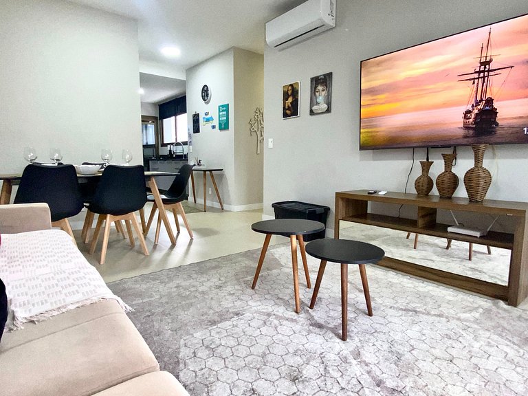 Viva o Mar: Apartamento Beira-Mar Completo