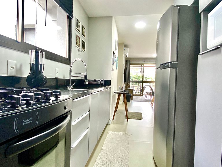 Viva o Mar: Apartamento Beira-Mar Completo