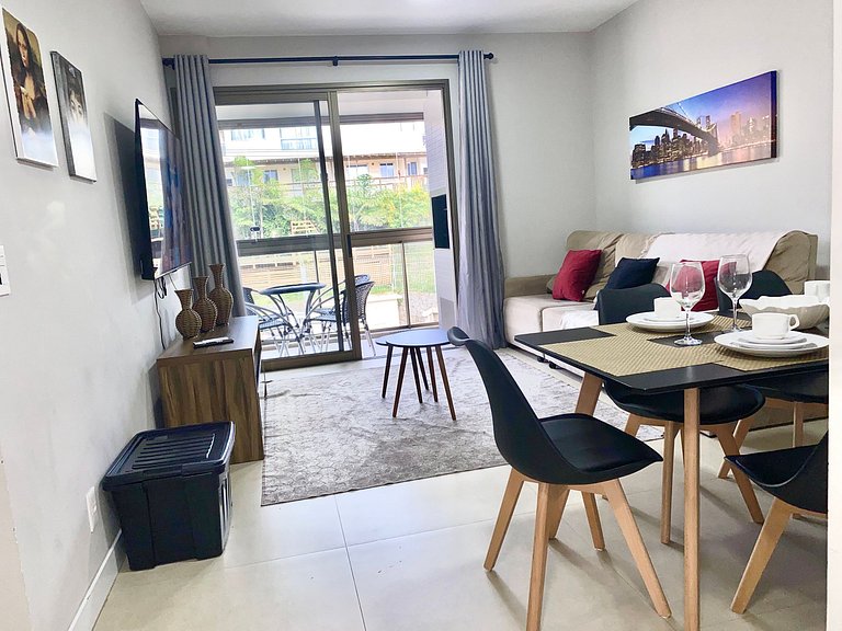 Viva o Mar: Apartamento Beira-Mar Completo