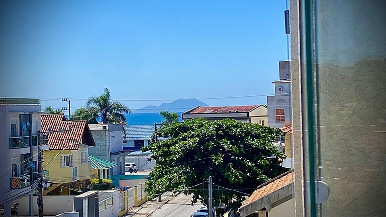 Sol e praia c/ piscina em apto iluminado c/conforto