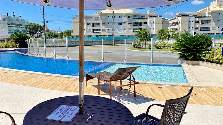 Caminhe até a praia, apto c/ piscina