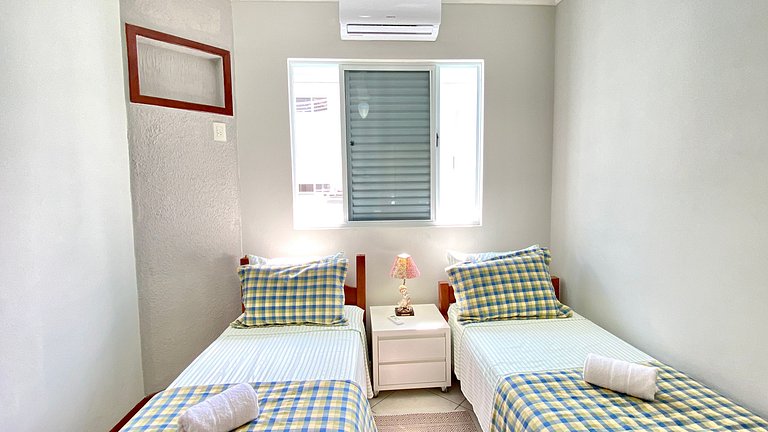 Praticidade e conforto à 1 quadra da praia&piscina