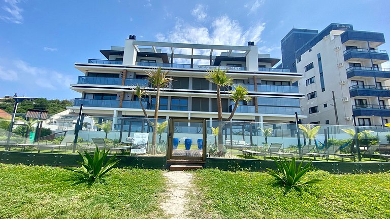 Apê em Residencial frente mar Praia dos Ingleses