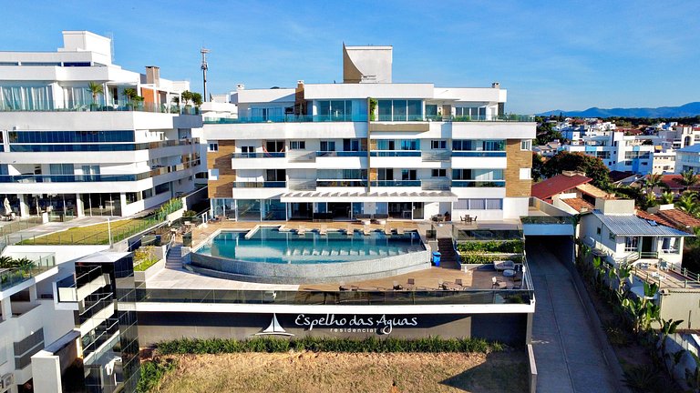 Res.Vista Mar+ 2 Piscinas: Aquecida e Infinita-Ingleses