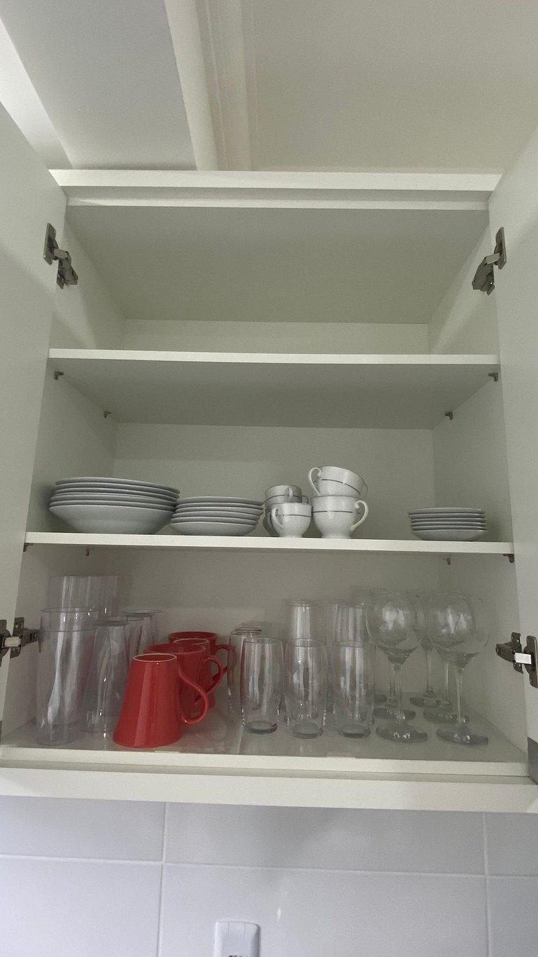 Espaço prático e clean perto da Praia