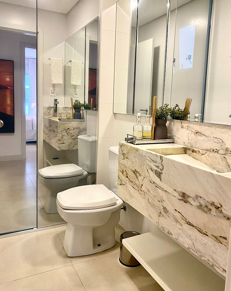 Luxo e mar, Piscinas e vistas incríveis nos Ingleses