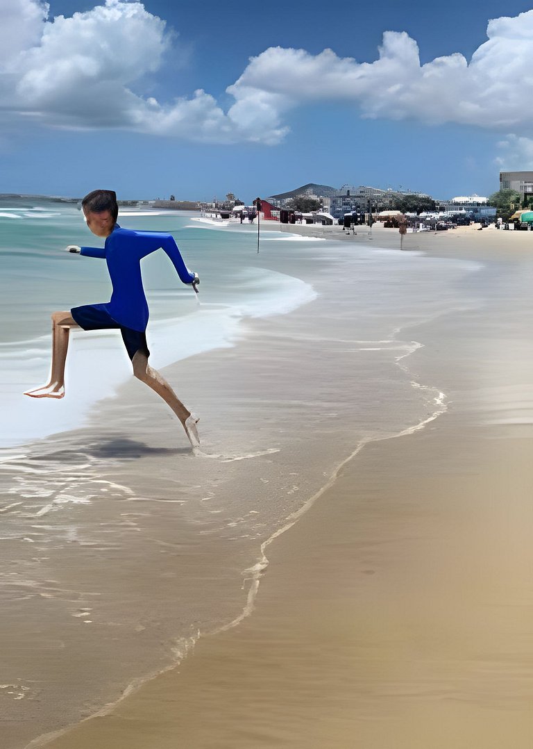 À caminho das Ondas -600 mts da  praia Ingleses