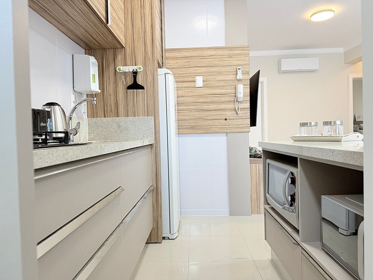 Praia & Piscina - Residencial pé na areia