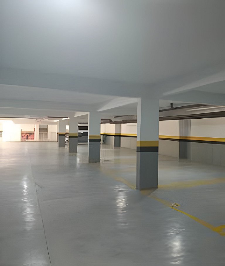 Ótimo Ap 40m praia c/piscina, vista mar e 1 vaga