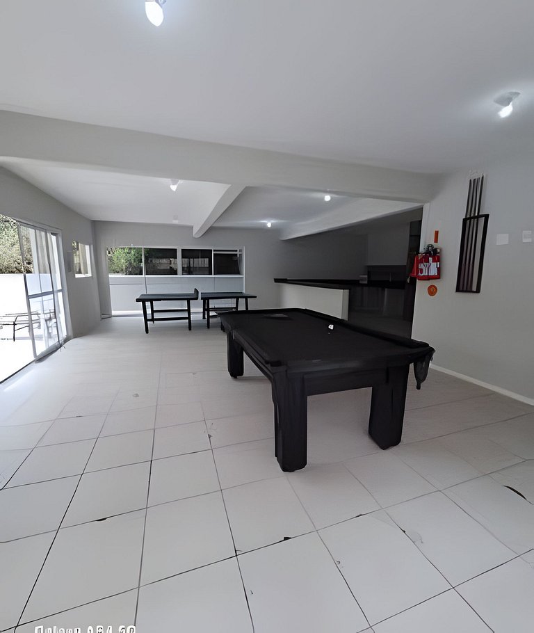 Ótimo Ap 40m praia c/piscina, vista mar e 1 vaga
