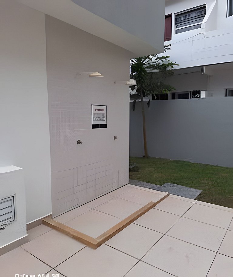 Ótimo Ap 40m praia c/piscina, vista mar e 1 vaga