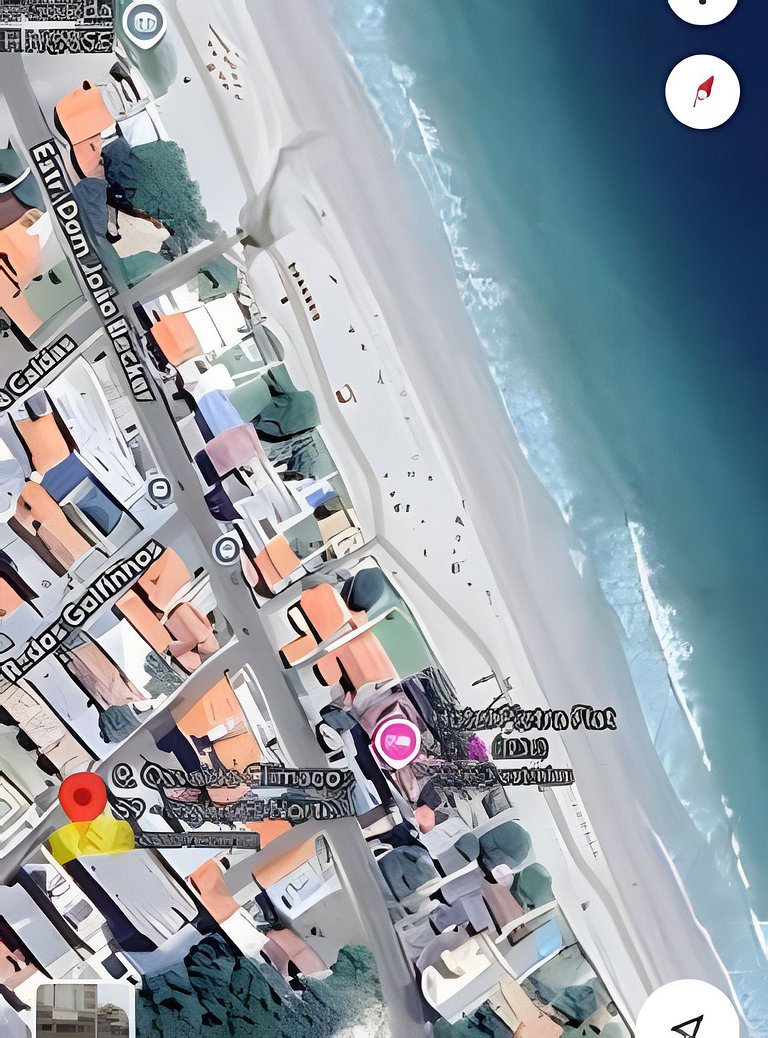 Ótimo Ap 40m praia c/piscina, vista mar e 1 vaga