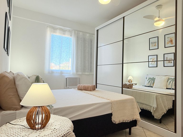 Refúgio familiar c/quiosque, piscinas e praia