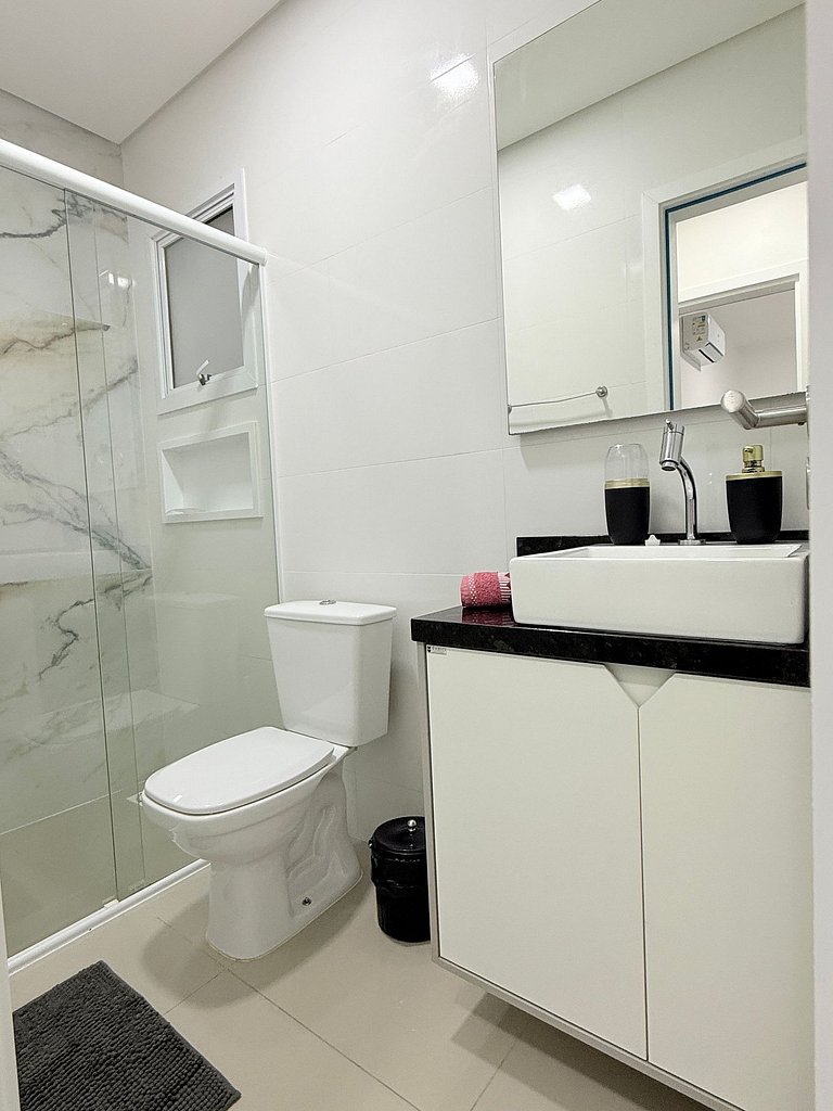 Apto Premium c/Piscina rooftop, 240m Praia