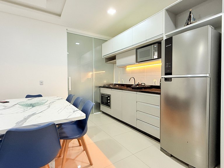 Apto Premium c/Piscina rooftop, 240m Praia