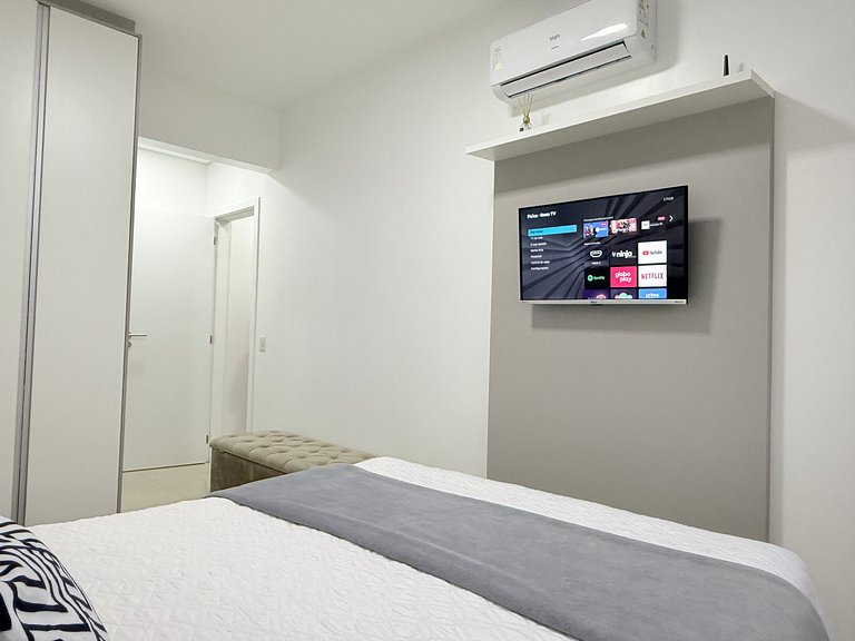 Apto novo 250 mts praia - Area Nobre dos Ingleses