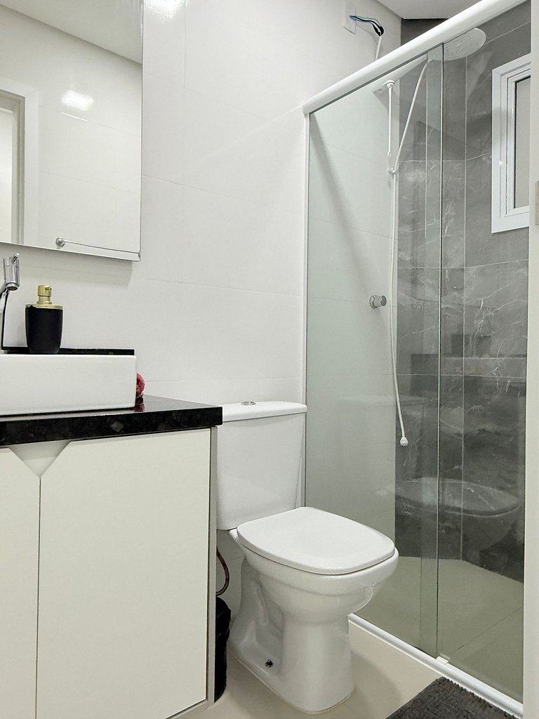 Apto Premium c/Piscina rooftop, 240m Praia