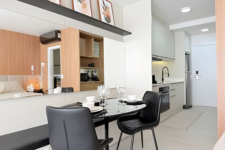 Estudio moderno e cheio de estilo-polo tecnológico