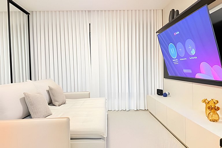 Estudio moderno e cheio de estilo-polo tecnológico