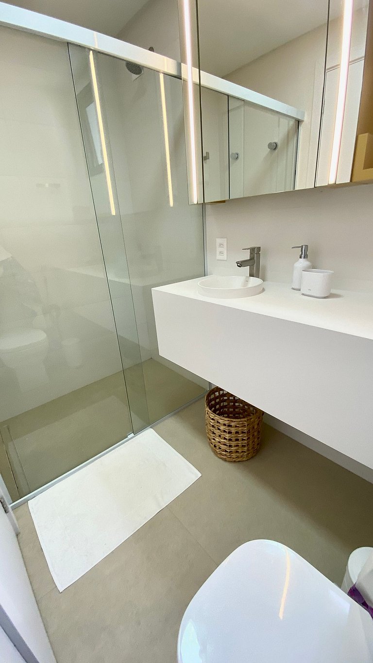 Vista de Cinema do mar + Praia aos pés