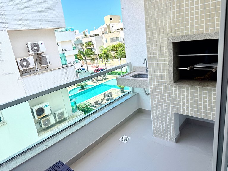 Piscina de Resort, Clima de Praia, 400 m do Mar!