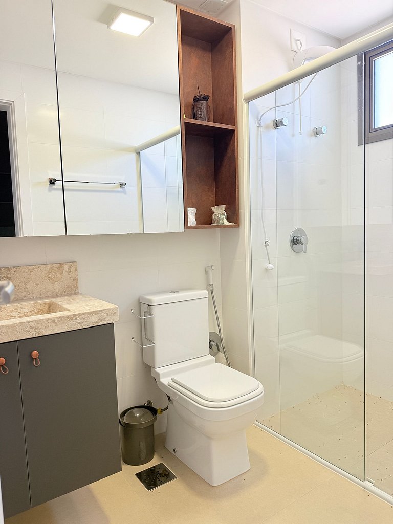 Férias em residencial beira-mar