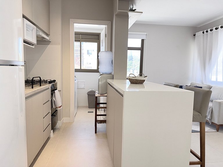 Férias em residencial beira-mar