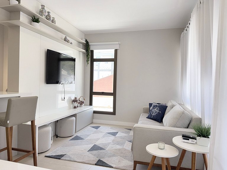 Férias em residencial beira-mar