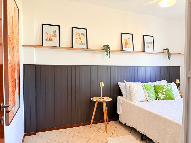 Refúgio familiar c/quiosque, piscinas e praia