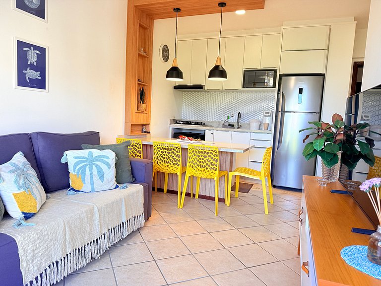 Refúgio familiar c/quiosque, piscinas e praia