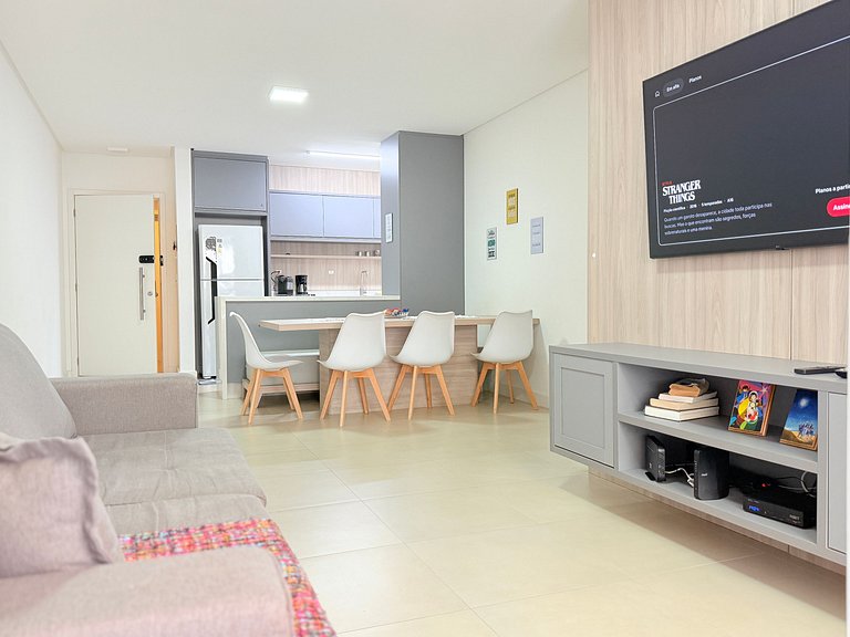 Você na praia c/ Vistas e Piscinas deslumbrantes