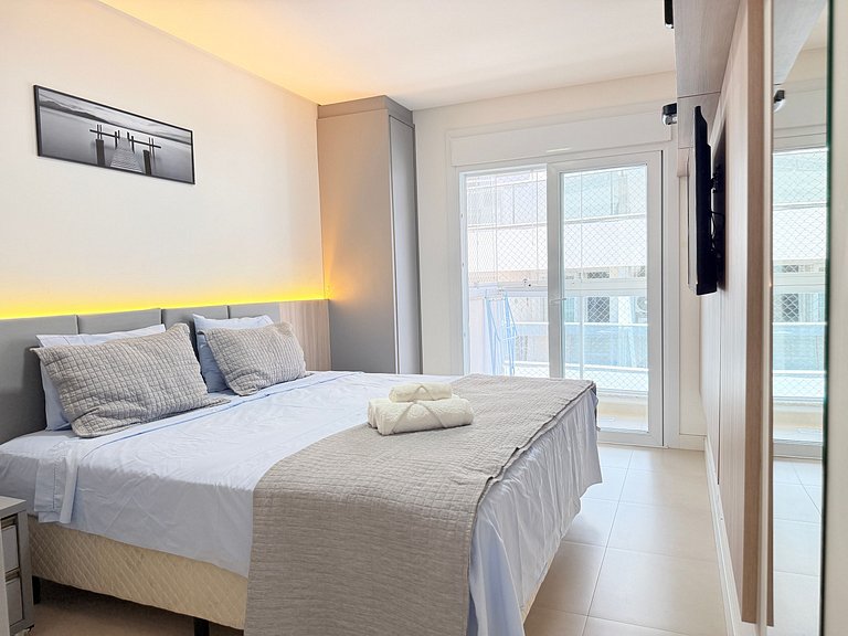 Você na praia c/ Vistas e Piscinas deslumbrantes