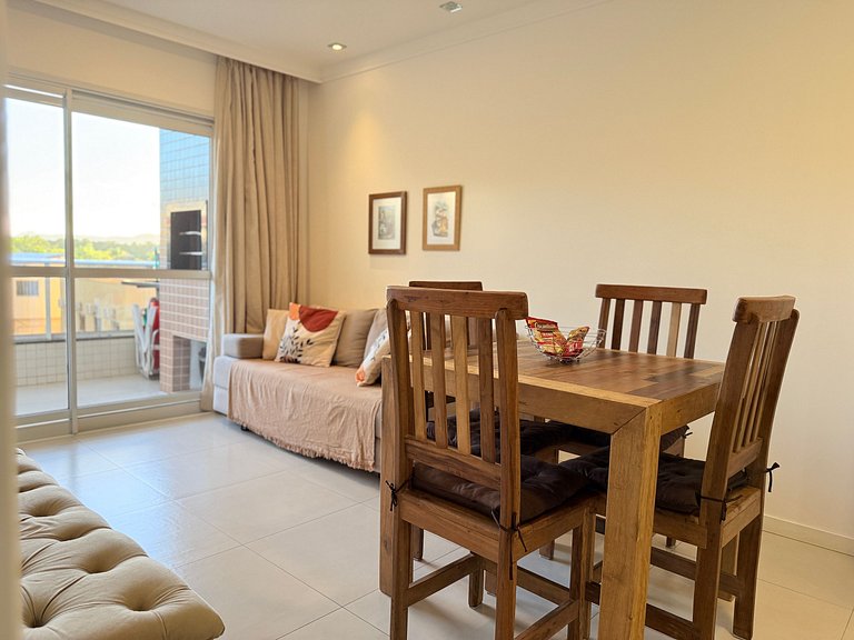 Aconchego com Vista das arvores,1 quarto, pertinho do mar!