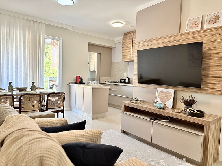 Apê c/ 2 suítes em residencial beira Mar c/piscin