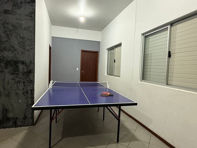 Caminhe 150 m até a praia, volte p/piscina e quiosque com ch