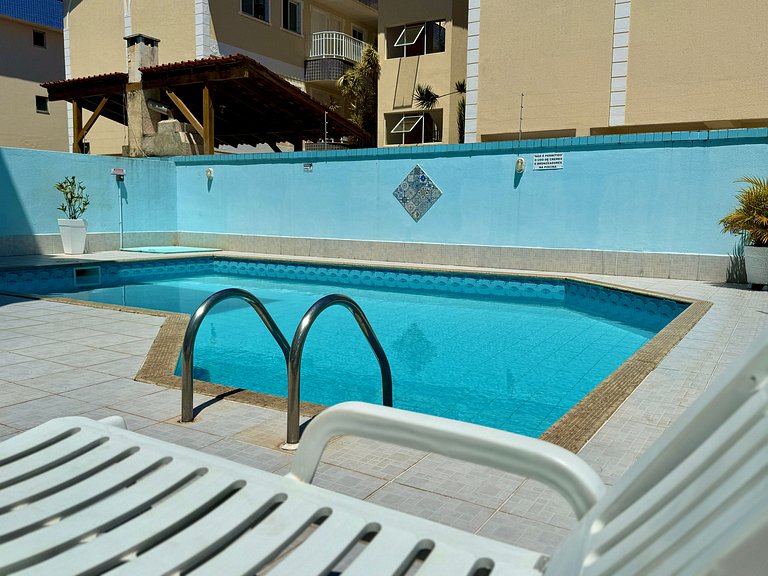 Praticidade e conforto à 1 quadra da praia&piscina